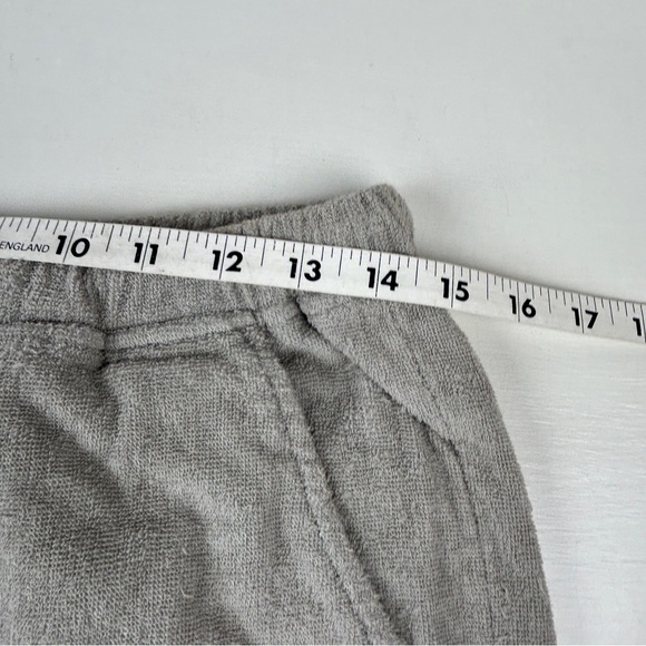 Thing Fabrics Towelling Cloth Shorts Mens Size 1 Drawstring Beige Made Japan - Picture 5 of 7